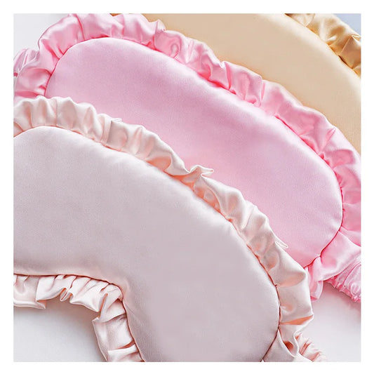 Soft Ruffle Sleep Eye Mask